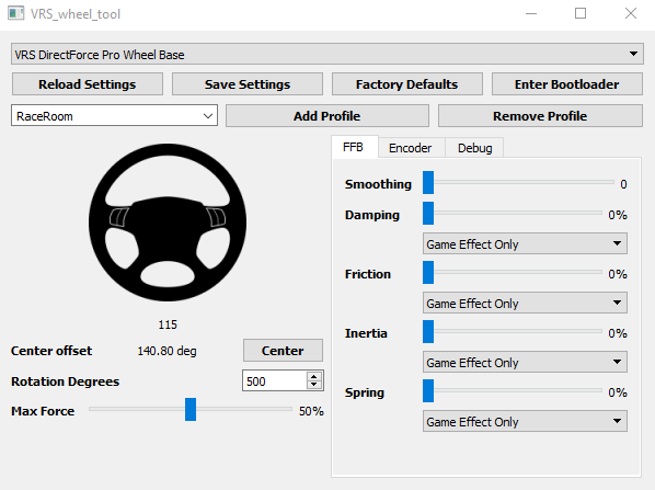 Logitech G29 Setting for Dirt Rally 2.0 - Force Feedback - Assist